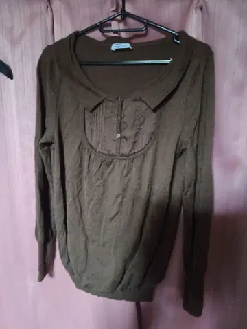 필로소피 알베르타 페레티 울 스웨터 브라운