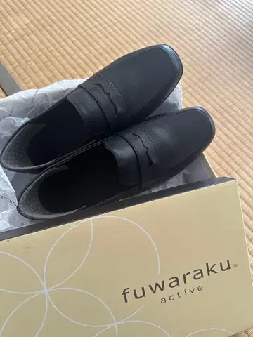 fuwaraku 블랙 로퍼