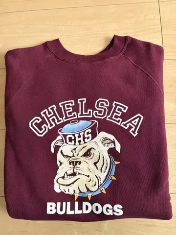 WAREHOUSE CHELSEA BULLDOGS 맨투맨 사이즈 40