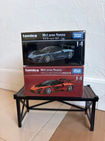 토미카 프리미엄 맥라렌 세나 2개 세트 미개봉품