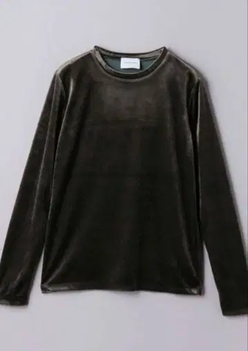 유나이티드 애로우즈 벨벳 긴팔 상의