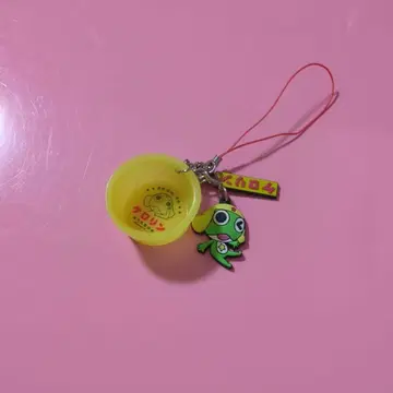 개구리 중사 케로로 케로린 스트랩 키링