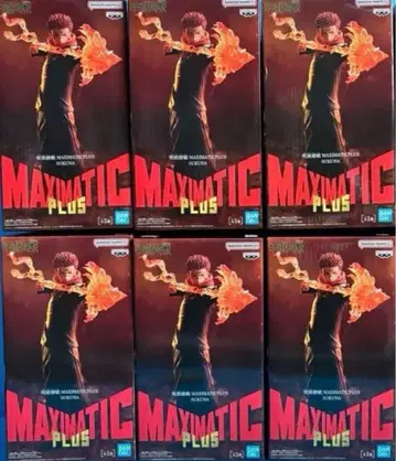 주술회전 스쿠나 피규어 MAXMATIC PLUS 6개 세트