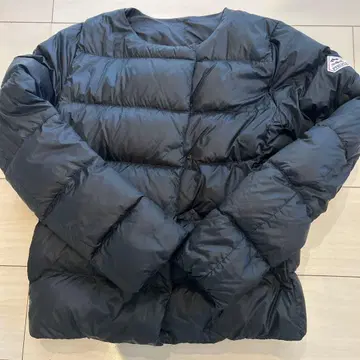 PYRENEX 블랙 다운 자켓 38