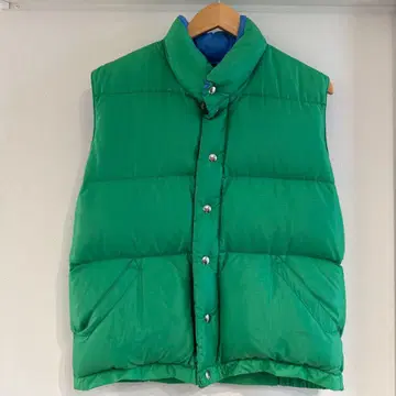 크레센트 웍스 그린 다운 베스트 S