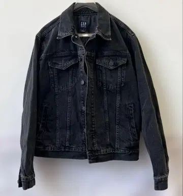 GAP 블랙 데님 자켓