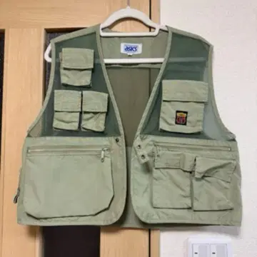 asics 아식스 90s 빈티지 낚시용 조끼 L 헌팅 베스트