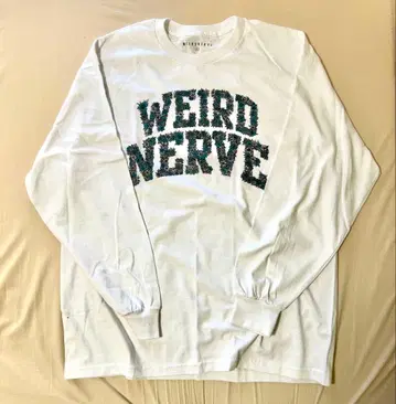 WEIRD NERVE 롱 T 화이트 XL