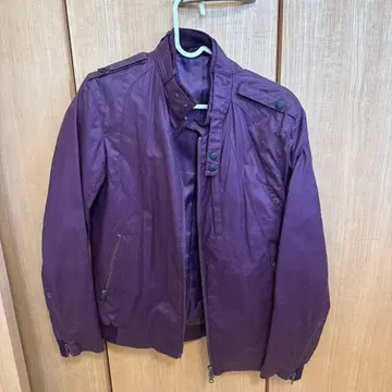 SHIPS JET BLUE 퍼플 나일론 자켓