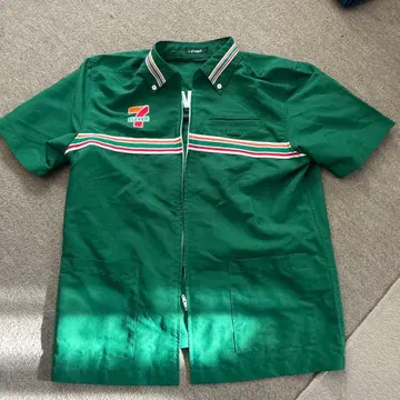 세븐일레븐 그린 반팔