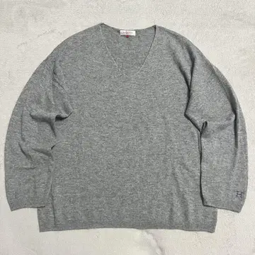 캐시미어 혼방 고급 H.R.MARKET 니트 스웨터 새상품급 R-8453