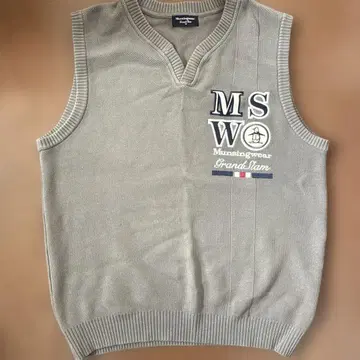 Munsingwear 그레이 베스트 MG5032