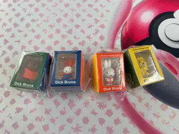 miffy 미니어처 패키지 참 전 4종 세트