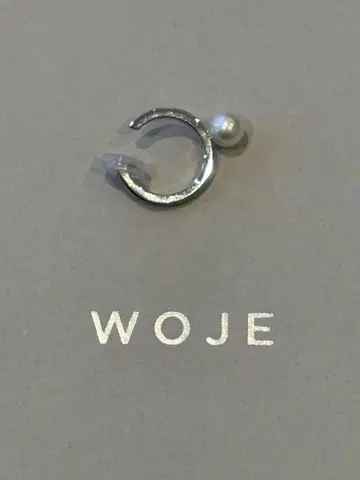 [ 한쪽 귀 ] WOJE Core 귀찌 펄 Silver925