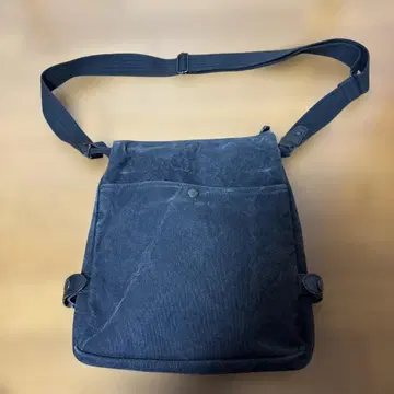 다케오 키쿠치 캔버스 숄더백 블랙