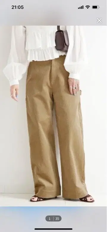 B.C STOCK 코듀로이 페인터 팬츠