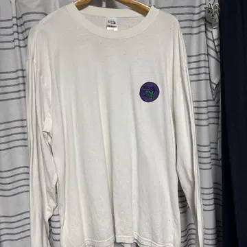 Saucy Dog 와펜 롱 T L