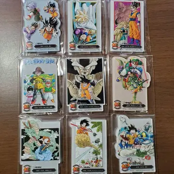 제일복권 드래곤볼 40th 그 두 번째 F상 ACLLECT x 9종