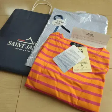 새상품 미사용 XS SAINT JAMES L'ATELIER 긴팔 셔츠