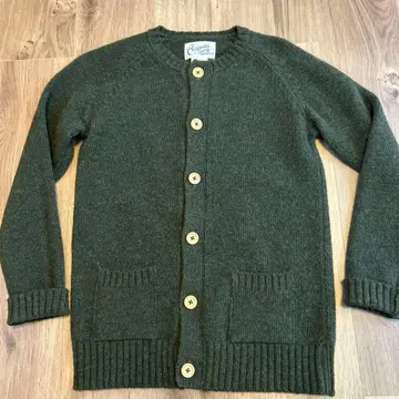 Charpentier de Vaisseau 가디건 올리브 그린