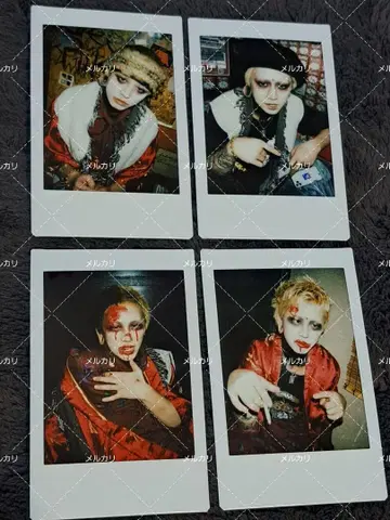 CHAQLA. Bikky1 과거 폴라로이드 4장 세트 V계 밴드