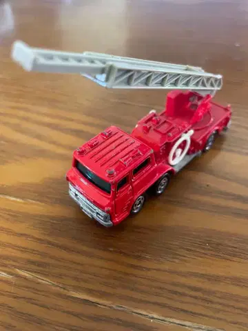 앤티크 토미카 소방차 빨간색 일본제