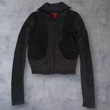 레어 키드 모헤어 메리노울 이소재 후드티 시어