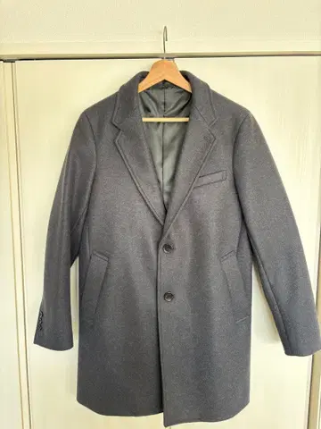 A DAY IN THE LIFE 그레이 체스터 코트 S