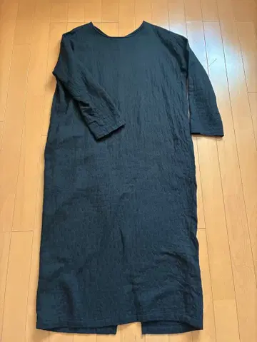 비어즐리 블랙 롱 원피스 슬릿