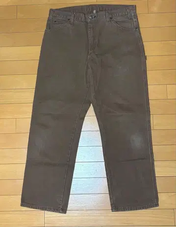 90s 00s Dickies 페인터 팬츠 브라운