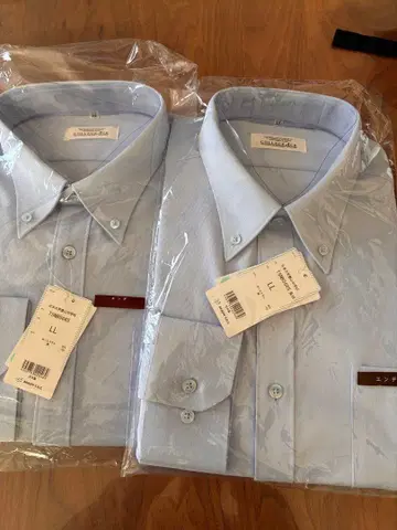 일본대학 토잔 중학교 Y셔츠 긴팔 미사용 LL