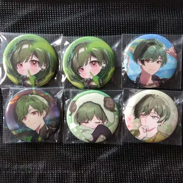 시쿠포니 SIXFONIA 캔뱃지 6개 세트