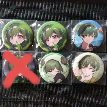 시쿠포니 SIXFONIA 캔뱃지 5개 세트