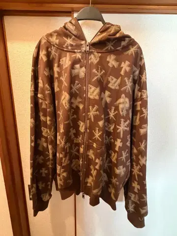 unknown 브라운 후드티