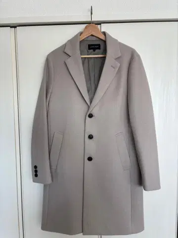 GLOBAL WORK 그레이 체스터 코트 S