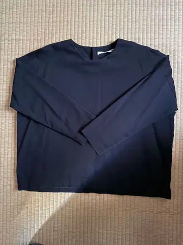 evameva 코튼울 풀오버 2 블랙