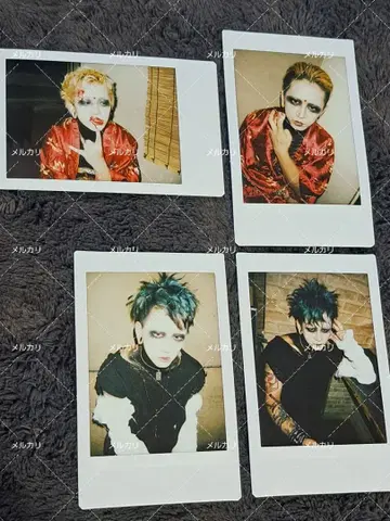 CHAQLA. Bikky 과거 폴라로이드 4장 세트 V계 밴딩