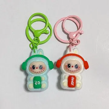 러브부라브부 캐릭터 키링 봉제 인형풍