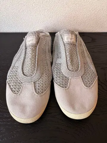 오니츠카타이거 슬립온 그레이 메쉬