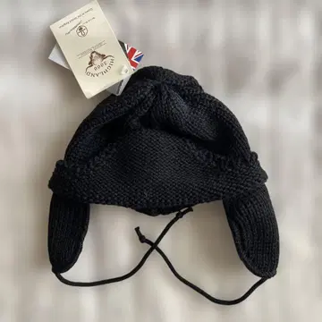 택 포함 새상품 HIGHLAND 2000 귀도리 니트 모자 플라이트 캡