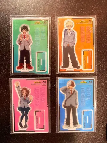 나의 히어로 아카데미아 아크릴 스탠드 4장 세트 쿠라스시