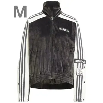 adidas 블랙 집업 자켓 시게모리 사토미 착용