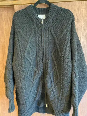 CLANE HOMME 울 니트 아우터 니트 가디건