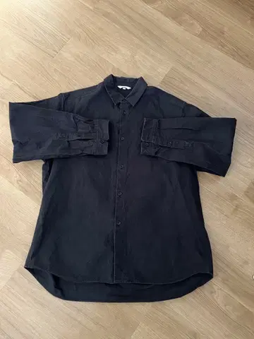 kontor tent fit shirt 사이즈 2 블랙