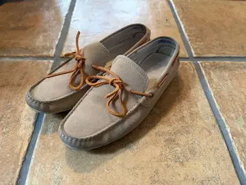 [ 협의 가능 ] 베이지 스웨이드 로퍼