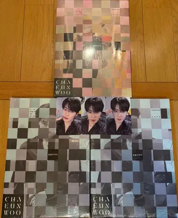 [ 미개봉 새상품 ] 차은우 ENTITY 앨범 세트