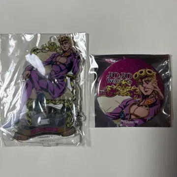 죠죠의 기묘한 모험 죠르노 아크릴 스탠드 캔뱃지