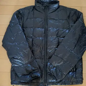 CAMP7 블랙 다운 자켓 X-LARGE