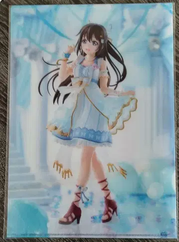 [ 미사용 ] PLUM 사쿠라자카 시즈쿠 1/7 피규어 특전 클리어 파일