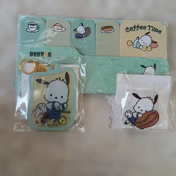 도토루 포차코 오리지널 굿즈 세트 3종